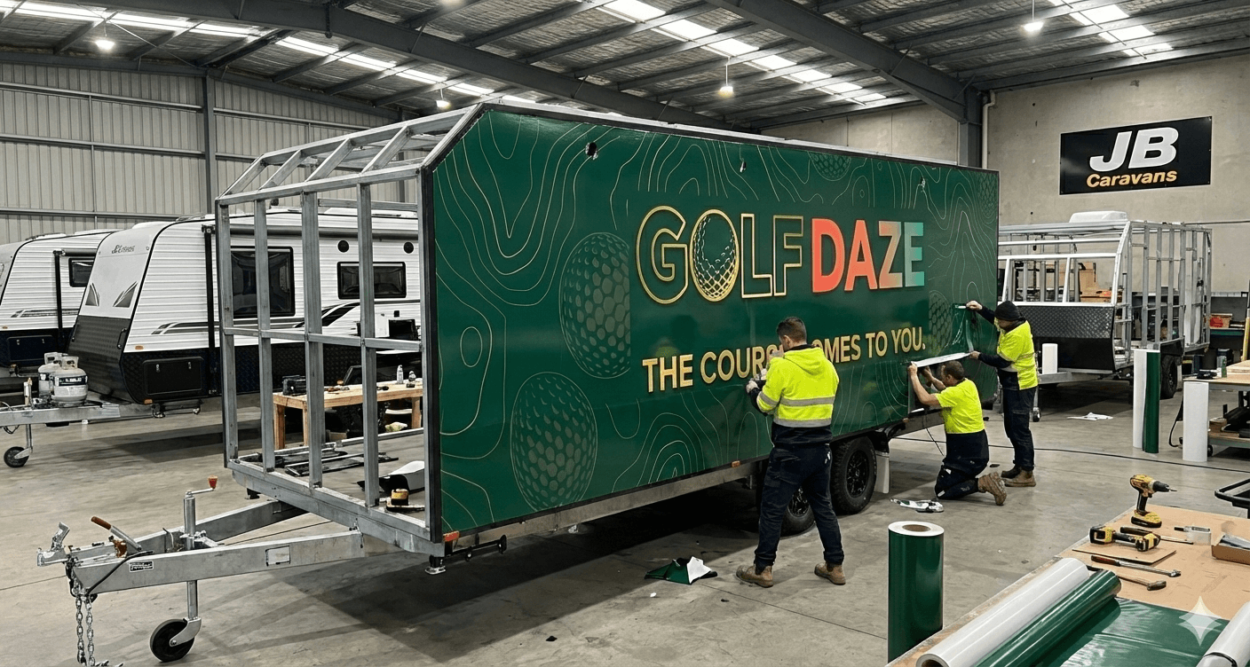 JB Caravans build process