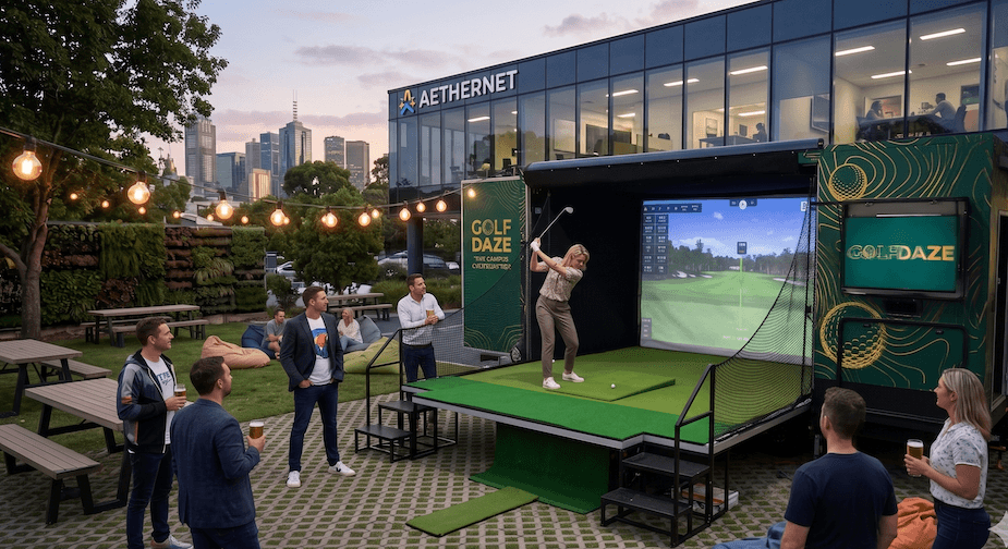 Why a Golf Simulator is the Perfect Team Building Activity in Newcastle